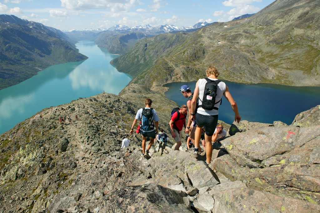 Challenge your sense of adventure when hiking in Jotunheimen National park