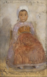 Marie Krøyer Portrait of an Italian girl (1890) Skagens Museum.