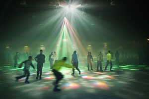 Ice disco fun at Aarhus Skøjtehal. Picture. Aarhus Skøjtehal