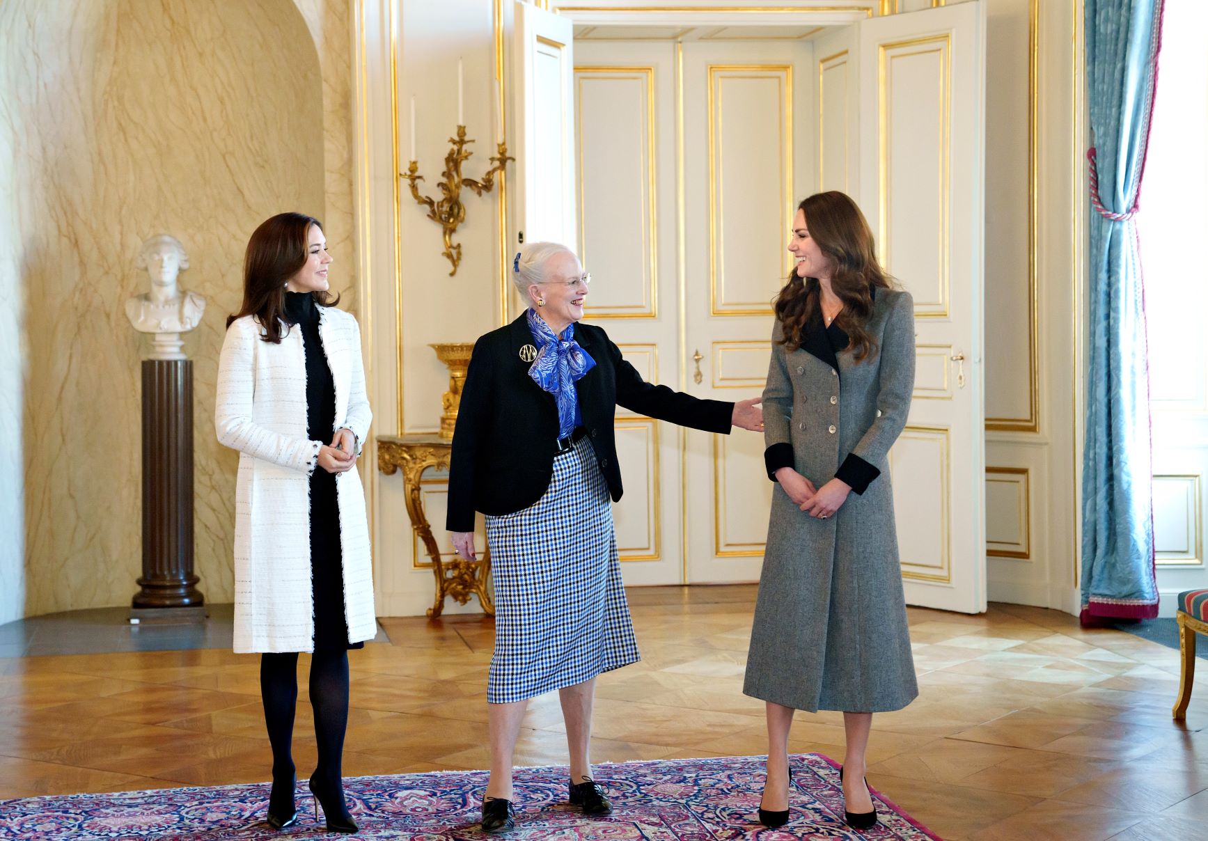 Emblematic picture: Danish Queen Margrethe and two future queens | Your ...